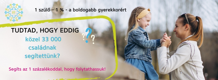 Támogasd adód 1%-ával az Egyszülős Központot!